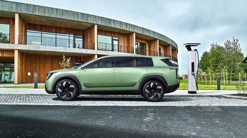 Le nouveau grand SUV électrique de Skoda s'appelle Peaq