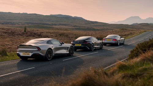 The Aston Martin Vanquish Celebrates 25 Years Of Beautiful Speed