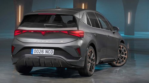 Volkswagen's Cupra Born Electric Hot Hatch Gets More Buttons