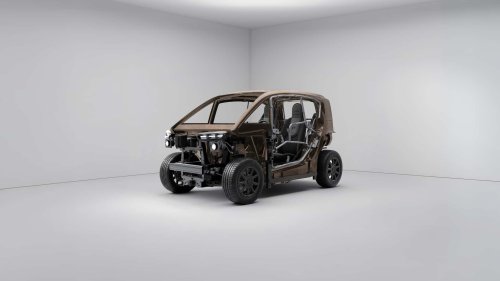 À quoi ressemble la microcar électrique à l'autonomie et à la consommation record ?