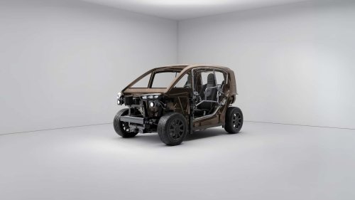À quoi ressemble la microcar électrique à l'autonomie et à la consommation record ?