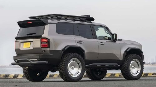 Toyota, Toyota Land Cruiser, Dieser Toyota Land Cruiser glänzt im Gelände