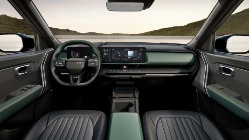 L’intérieur du nouveau SUV hybride de Kia
