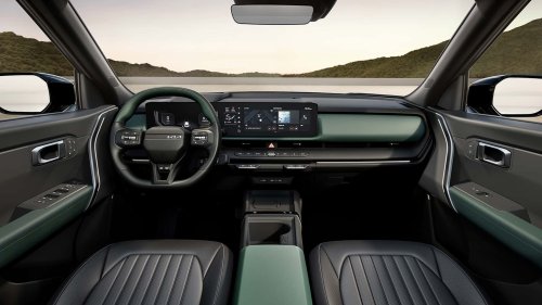 Kia, L’intérieur du nouveau SUV hybride de Kia