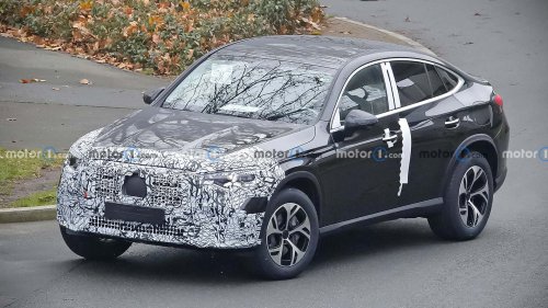 Mercedes GLC erstmals mit Facelift erwischt
