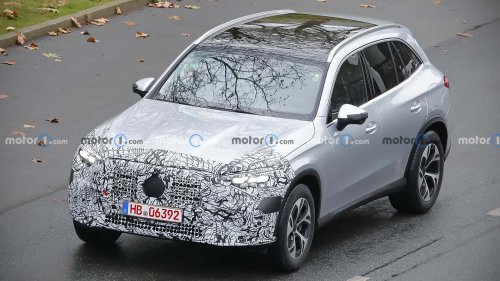 Mercedes GLC erstmals mit Facelift erwischt