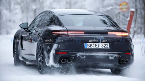 Porsche Panamera: Facelift für 2026 erwischt