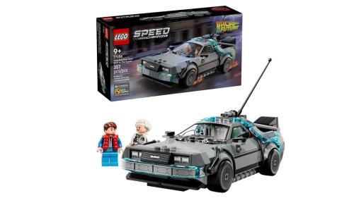 La DeLorean en Lego pour les 40 ans de Retour vers le futur