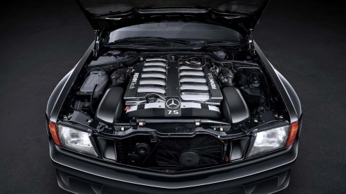 This Classic Mercedes Is Getting An Awesome Widebody, V12 Makeover