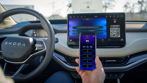 Skoda Enyaq, Skoda Elroq et Enyaq proposeront bientôt des jeux vidéo comme Tetris (à l'arrêt bien sûr)