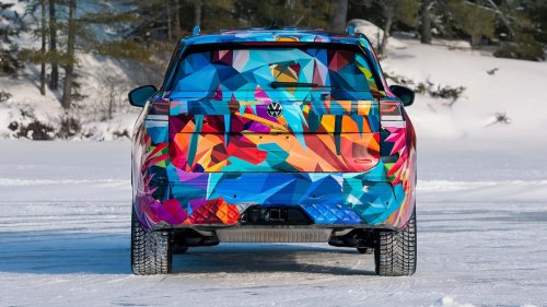 Volkswagen, Volkswagen Atlas: Wir drifteten im 2027er-Prototyp auf Eis