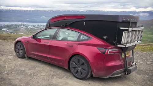 Tesla, Et si la Tesla Model 3 se transformait en camping car ?