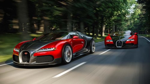 Bugatti F.K.P. Hommage huldigt Ferdinand K. Piëch und dem Veyron
