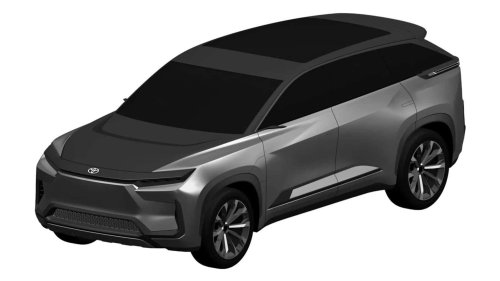 Toyota's Mystery New Model Is A Three-Row SUV: First Look Inside