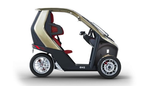 Xyte One : Tricycle électrique atteignant jusqu'à 99 km/h