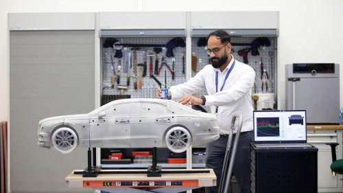 Le centre technique où sont conçues les voitures de luxe de demain