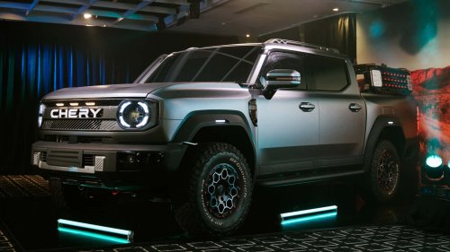 ¿EBRO a por Santana? Mira este pick-up PHEV diésel de Chery