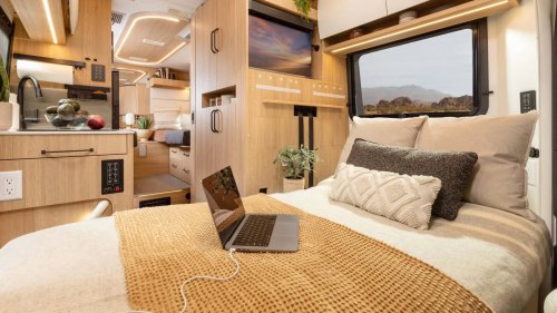 Leisure Travel Vans Unity TBX, una autocaravana canadiense de lujo