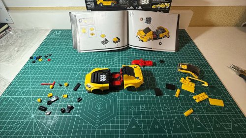 Así es el Honda S2000 de Hot Wheels y Brick Shop de Mattel