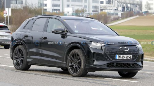 Audi Q4 e-tron (2026): Facelift zeigt sich fast ungetarnt