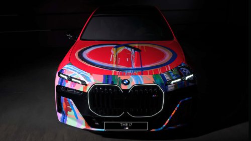 BMW i7 als mobile Leinwand auf der Frieze Seoul 2025