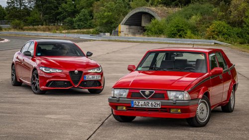 Alfa Romeo 75 (1987): la berlina con una disposición mecánica especial