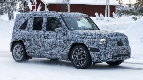 Mercedes, Kleiner Mercedes G zeigt sich erneut als Erlkönig