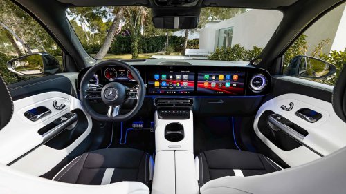 Nuevo Mercedes-Benz GLB (2026), interior y maletero