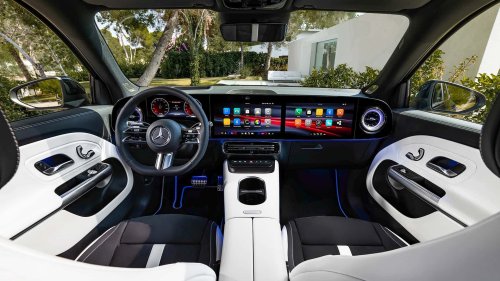 Nouvelle Mercedes GLB (2026), l'intérieur et le coffre