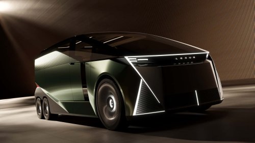 Lexus, Lexus LS, Le concept Lexus LS réinvente le vaisseau amiral en un minivan à six roues