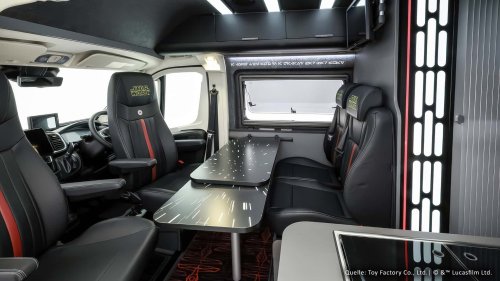 Offizieller Star-Wars-Camper: Darth Vaders Todesstern auf Rädern