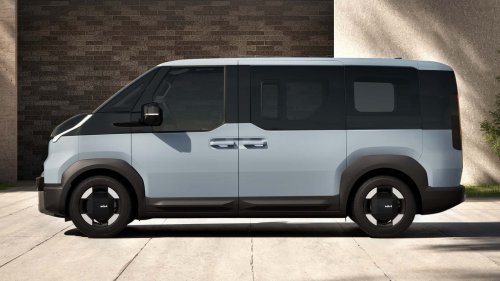 Kia PV5 2025: contacto estático con la furgoneta eléctrica