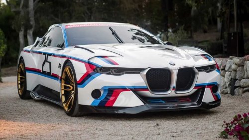 BMW, Benci Gril Masif BMW? Salahkan Mobil Konsep Ini