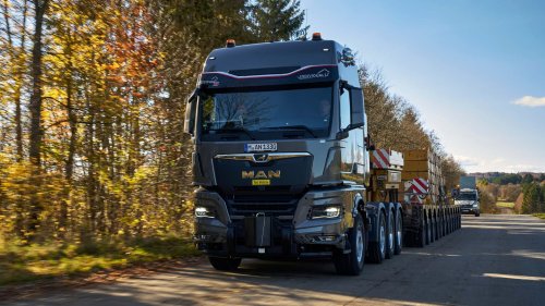 MAN TGX 41.640 8x4/4 (2026): Zugriese von bis zu 250 Tonnen