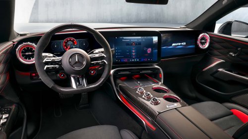L'intérieur de la nouvelle super berline AMG