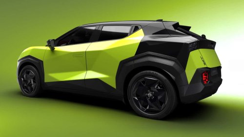 2027 Nissan Juke EV Debuts With Wacky Styling