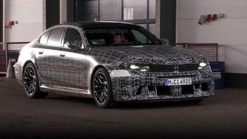 Nouvelle BMW M5 : un restylage radical supris lors d’essais sur circuit