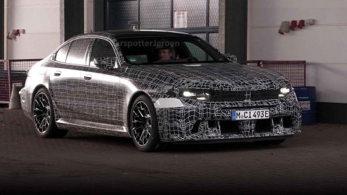 BMW, BMW M5, Nouvelle BMW M5 : un restylage radical supris lors d’essais sur circuit