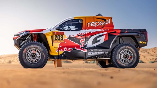 Toyota Gives the New Hilux a Rally Makeover for 2026 Dakar