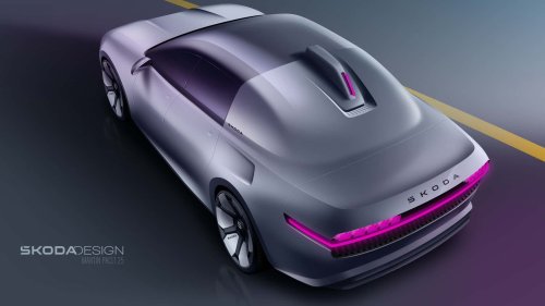 Skoda, Skoda's Imaginary New Sedan Looks So Good You'll Wish It Existed