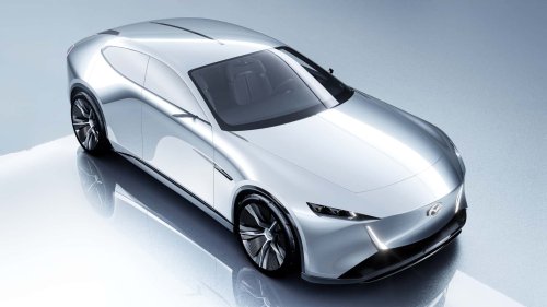 Mazdas Vision-X-Coupe kommt mit klimaneutralem Plug-in-Wankel