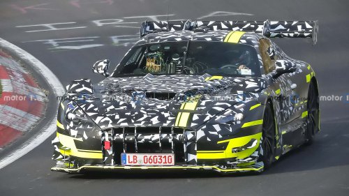 Neuer Mercedes‑AMG GT Black Series zeigt sich als Erlkönig im Detail