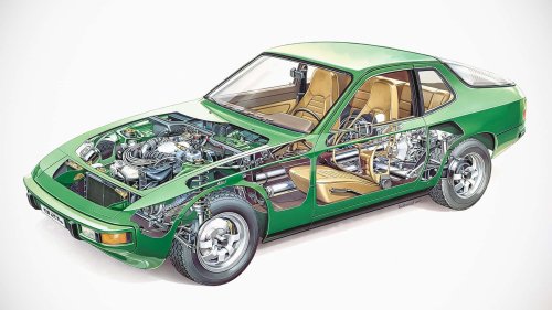 Mit diesem BMW wurde einst der Porsche 924 erprobt