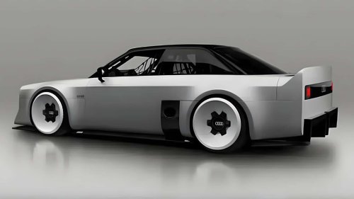 Audi, Audi GT50 Concept: el mejor homenaje al motor de cinco cilindros
