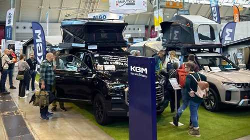 KGM zeigt Outdoor-Aufbauten auf der CMT 2026