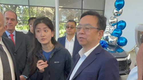 BYD, La plana mayor de BYD viajó desde China para entregar sus primeros autos en Argentina