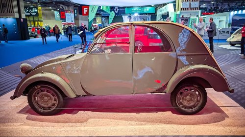 Rétromobile : Citroën TPV/2 CV A (1939) : la doyenne de la 2CV était si radicale
