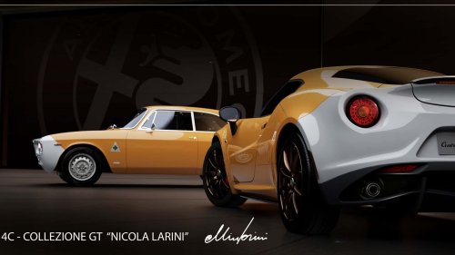 Alfa Romeo, Alfa Romeo 4C GT Larini, la légende est de retour sur la piste