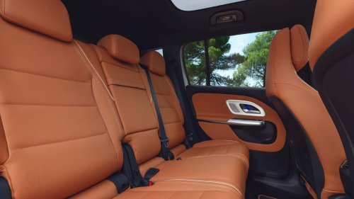 Mercedes, The New Mercedes GLB Has Three Screens, Seven Seats, and Plenty of Stars