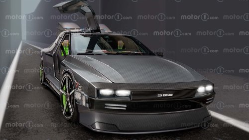 So würde ein DeLorean aus "Zurück in die Zukunft 4" aussehen